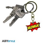 The Big Bang Theory - Keychain "Bazinga" (metal) - ABYKEY442