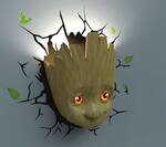 Marvel 3D LED Light Baby Groot Face 3D - 3DL93457