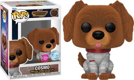 Funko POP! Marvel: Guardians of the Galaxy - Cosmo (Flocked) #1207 (Exclusive) Figure