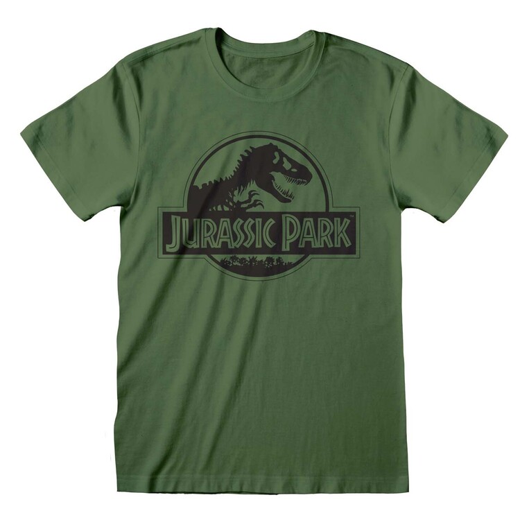 Jurassic Park – Mono Logo T-Shirt - JUP00036TSC