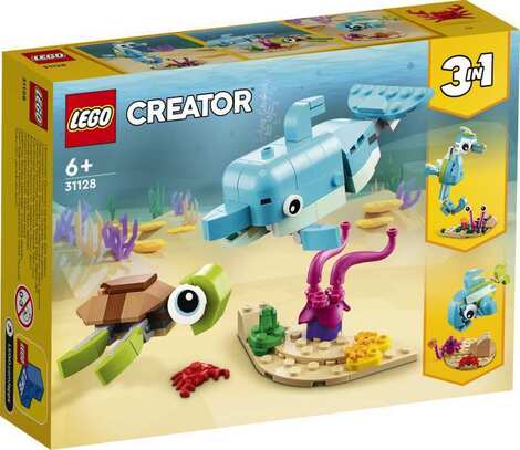 Lego Creator Dolphin & Turtle - 31128