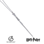 Harry Potter Silver Plated Zinc Alloy Wand Necklace Gift Boxed - EGH0001