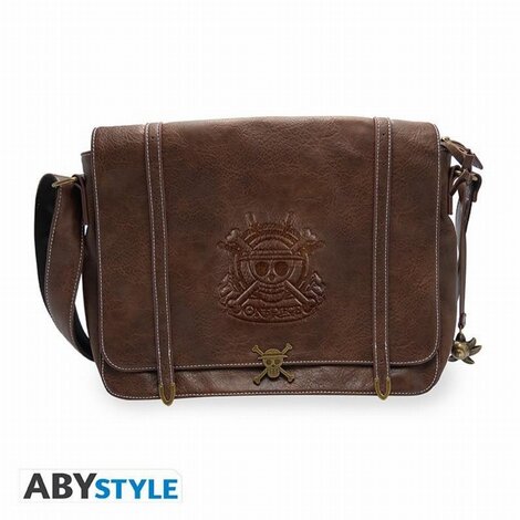 One Piece - Shoulder Bag - "Straw Hat Crew" (brown) - ABYBAG474