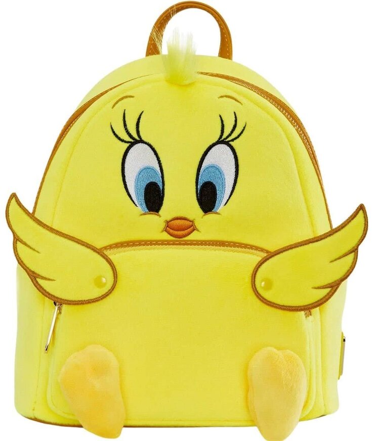 Looney Tunes Tweety Plush Mini Backpack - LTBK0005