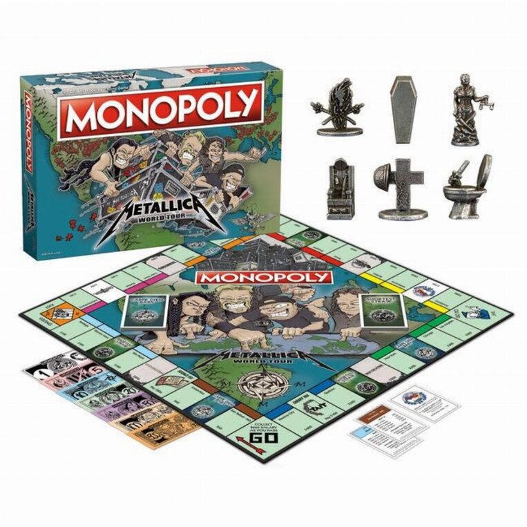Metallica World Tour Monopoly - WM01868-EN1