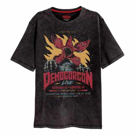 Stranger Things Vintage Demogorgon T-Shirt - STR02803TSB