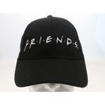 Friends Curved Bill Cap Logo Black - SGR-FRND-005