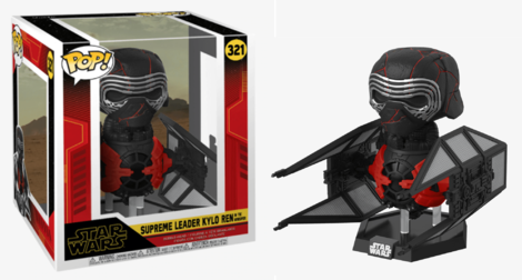 Funko POP! Deluxe: Star Wars E9 - Supreme Leader Kylo Ren with Tie Whisper #321 Bobble-Head