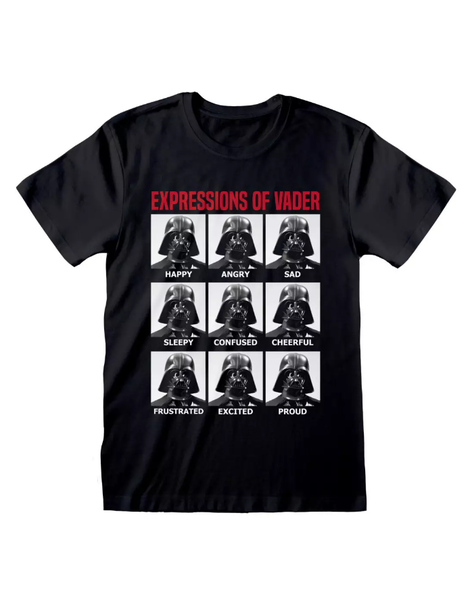 Star Wars: Expressions Of Vader T-Shirt Unisex - SWC00683TSB