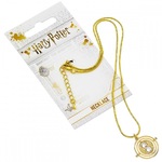 Harry Potter 20mm Fixed Time Turner Necklace gold plated - EWNX0100