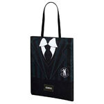 Wednesday Uniform Tote Bag (black) - KMN06014