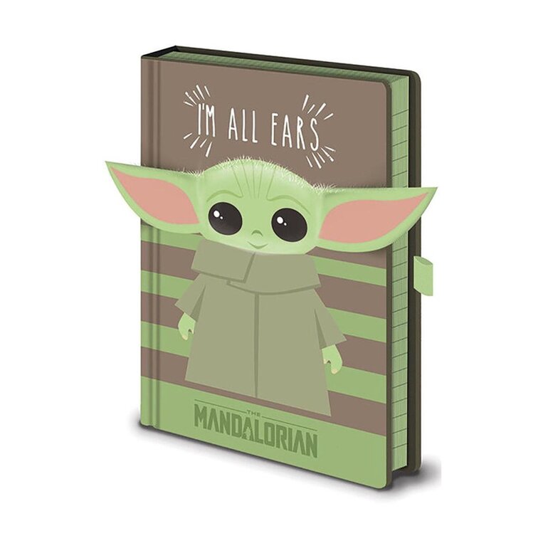 Star Wars: The Mandalorian (I'M All Ears Green) A5 Premium Notebook - SR73280