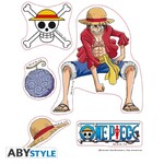 One Piece - Stickers - 16x11cm/ 2 Sheets - Luffy & Law X5 - ABYDCO445