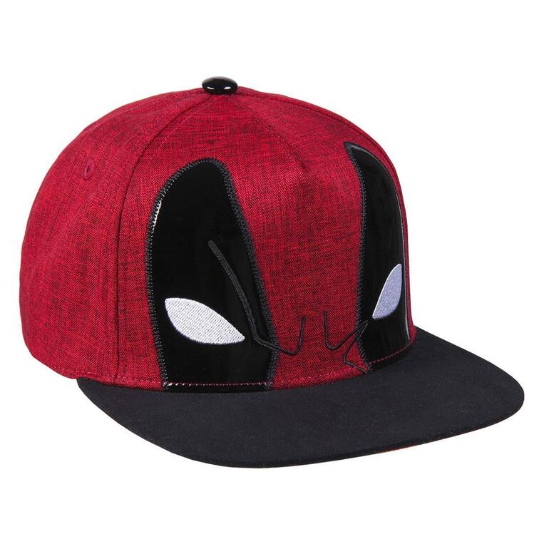 Marvel Deadpool Flat Peak Cap Red - CRD2200008998