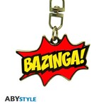 The Big Bang Theory - Keychain "Bazinga" (metal) - ABYKEY442