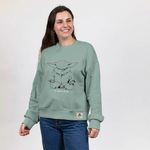 Star Wars Sweetshirt The Mandalorian Grogu (Light Green) - CRD2900000337