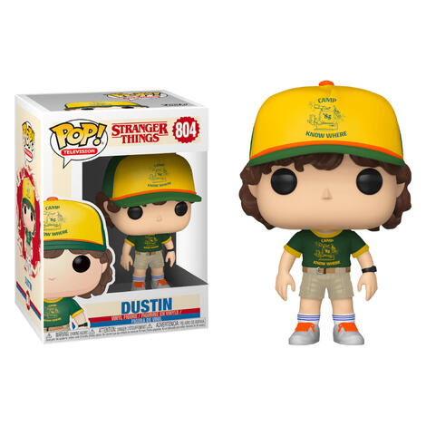 Funko POP! Stranger Things - Dustin (At Camp) #804 Figure