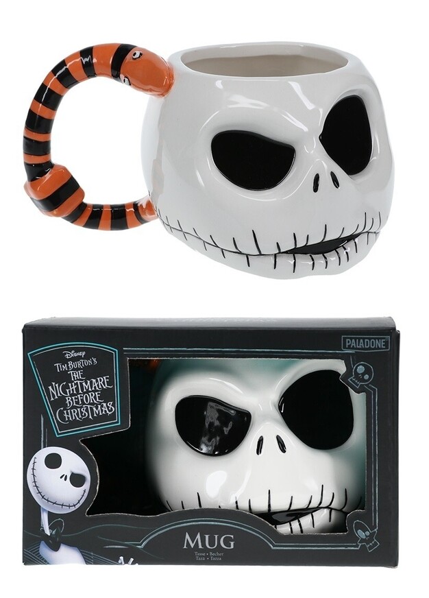 Nightmare Before Christmas Shaped Mug White 350ml - PP11763