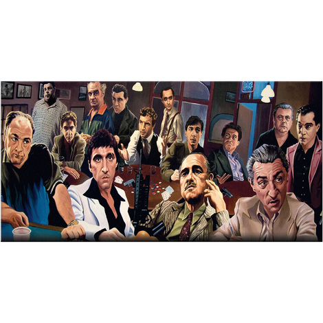 The Bad Guys (The Art Of Justin Reed) Canvas 50 X 100cm - DC93006