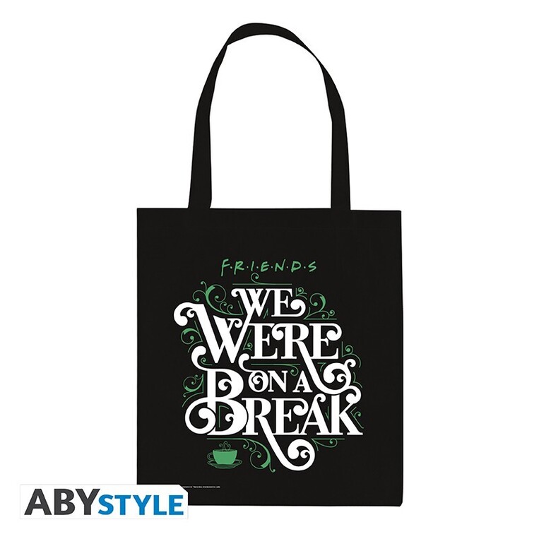 Friends - Tote Bag - "Break" (black) - TBA0043