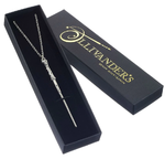 Harry Potter Silver Plated Zinc Alloy Wand Necklace Gift Boxed - EGH0001