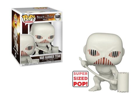 Funko POP! Attack on Titan - War Hammer Titan #1449 Supersized Figure