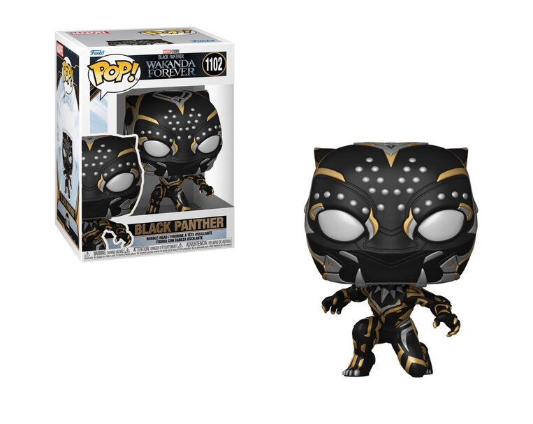 Funko POP! Marvel Black Panther: Wakanda Forever - Black Panther #1102 Figure