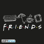 Friends - Tshirt "Friends" black - ABYTEX679