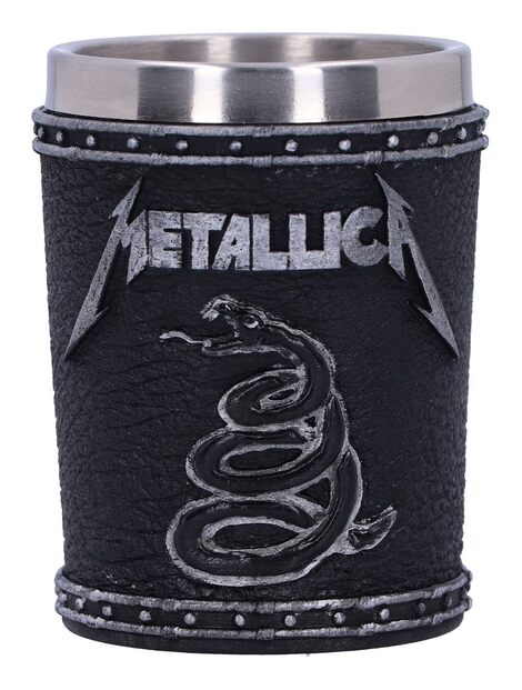 Metallica The Black Album Shot Glass Stainless steel - B5221R0