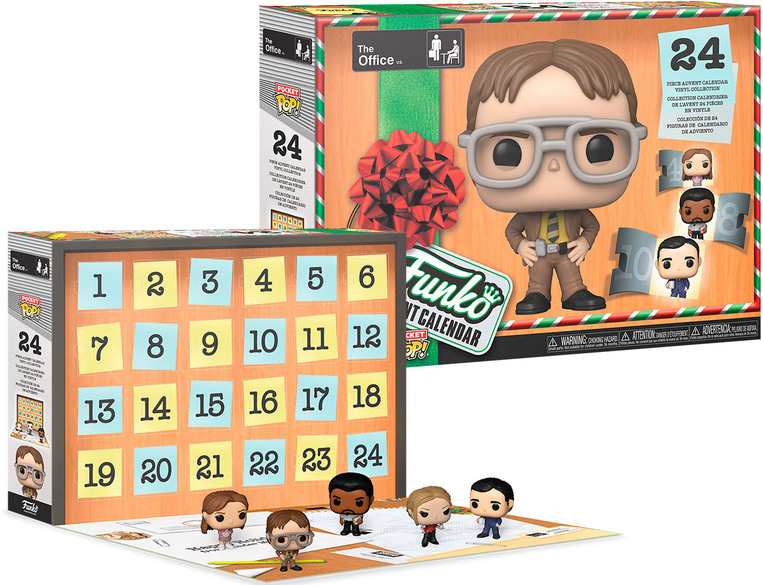 Funko The Office Advent Calendar 2021 (περιέχει 24 Pocket POP! φιγούρες)