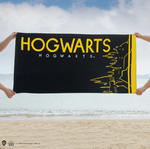 Harry Potter Beach Black Towel Hogwarts 70x140cm - CR2810