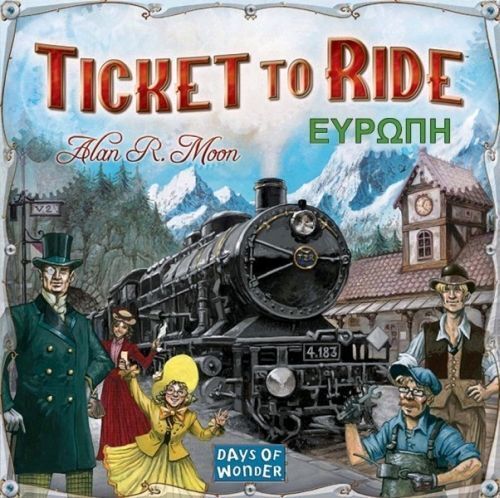 Επιτραπέζιο Ticket To Ride Ευρώπη - KA617144