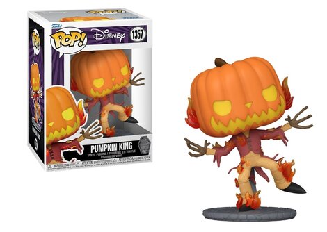 Funko POP! Disney: Nightmare Before Christmas - Pumpkin King #1357 Figure