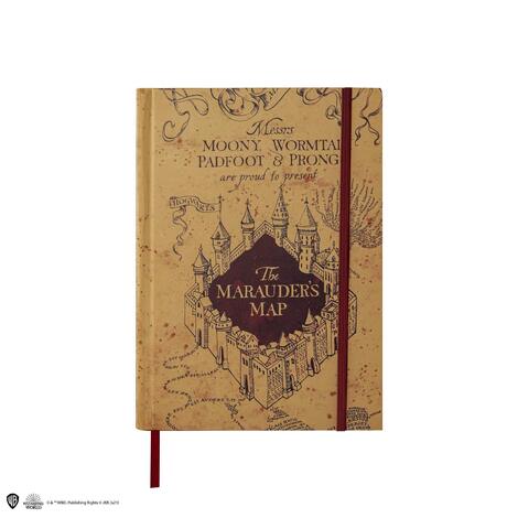 Harry Potter - Notebook with foldable Marauder's map - HPE60553