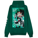 My Hero Academia - Deku - Men's Zipper Hoodie Green - HD147728MHA