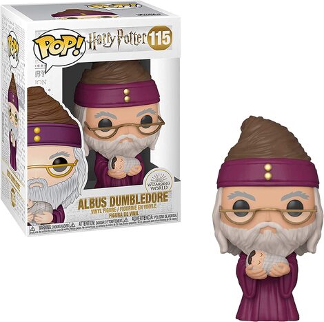 Funko POP! Harry Potter - Dumbledore with Baby Harry #115 Figure