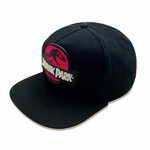 Jurassic Park – Red Logo (snapback cap Black) - SGR-JRPK-004OS