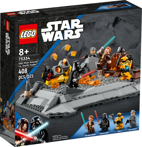 Lego Star Wars Obi-Wan Kenobi VS. Darth Vader - 75334