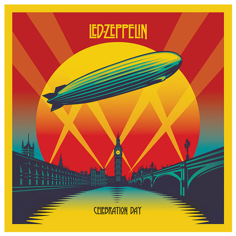 Led Zeppelin Celebration Day Canvas Print 40x40 - DC101237