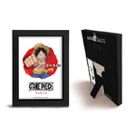 One Piece - Black Kraft Frame - Asian Art - Luffy - TGGKRA037