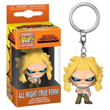 Funko Pocket POP! Keychain My Hero Academia - All Might (True Form) Figure