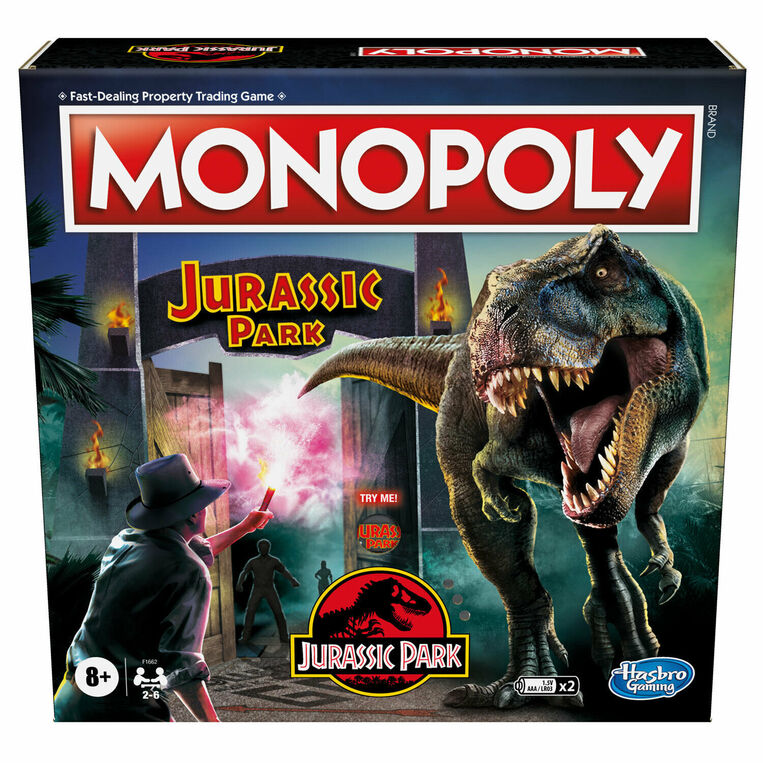 Monopoly Jurassic Park Edition Board Game (ελληνική έκδοση) - F1662