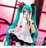 Hatsune Miku: Project DIVA MEGA39's Luminasta PVC Statue Hatsune Miku -Supreme- 18 cm - SEGA52953