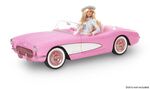 Barbie The Movie Αυτοκίνητο Ροζ Κάμπριο Corvette - HPK02