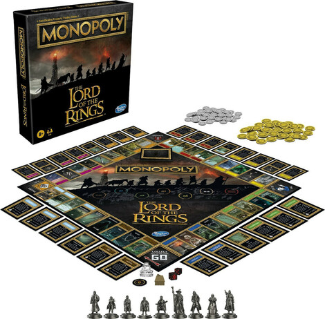 Lord of the Rings Board Game Monopoly (Greek Version) - F1663