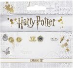 Harry Potter Gold Plated Earring Set - EWE0106