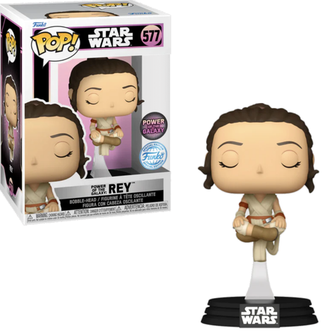 Funko POP! Star Wars - Power of the Galaxy: Rey Figure #577 (Exclusive)