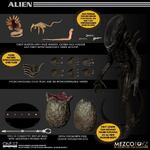 Alien Action Figure 1/12 Alien 18 cm - MEZ76114