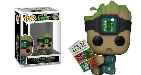 Funko POP! Marvel: I Am Groot - Groot in Onesie #1193 Figure