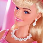 Barbie The Movie Κούκλα Margot Robbie Pink Gingham Dress - HPJ96